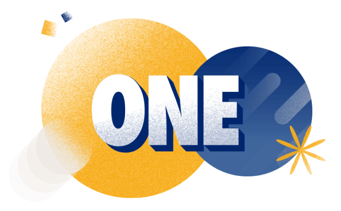 ONE
